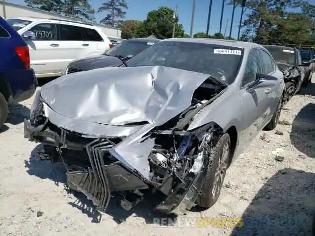 2 Photograph of a damaged car 58ABZ1B18KU037470 LEXUS ES350 2019