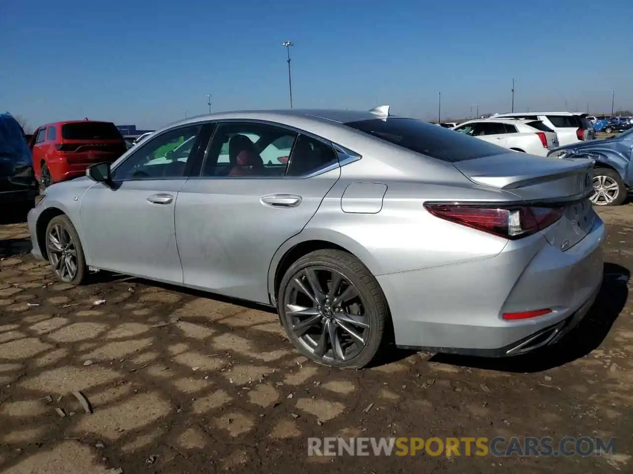 2 Photograph of a damaged car 58ABZ1B18KU039350 LEXUS ES350 2019