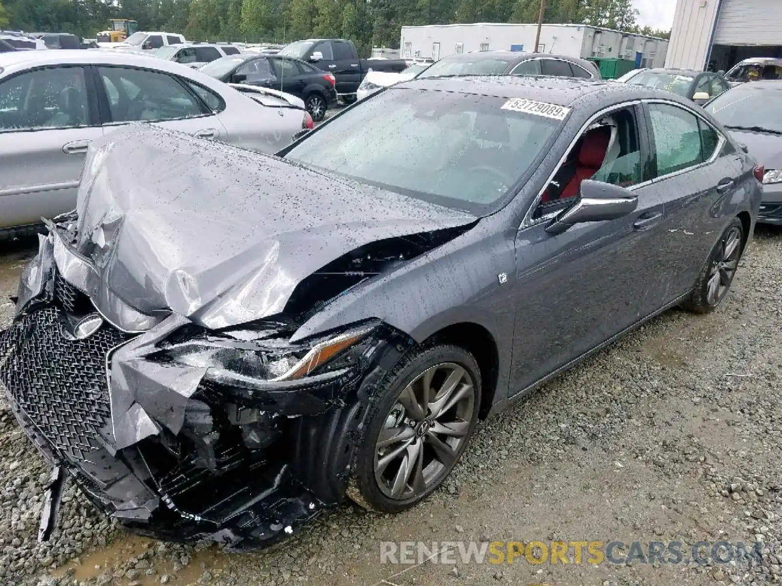 2 Photograph of a damaged car 58ABZ1B18KU040272 LEXUS ES350 2019