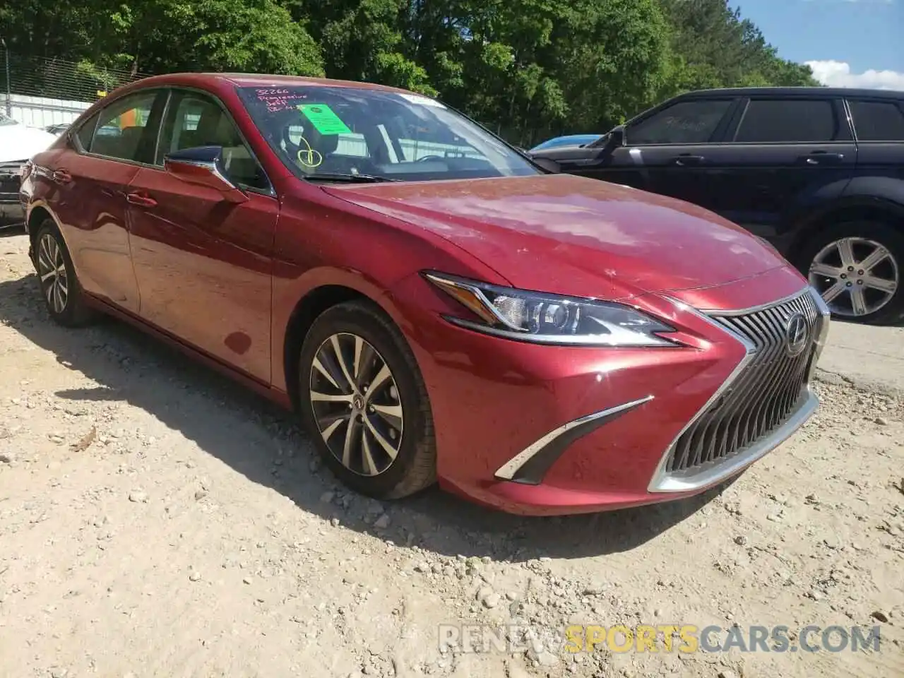 1 Photograph of a damaged car 58ABZ1B18KU044712 LEXUS ES350 2019