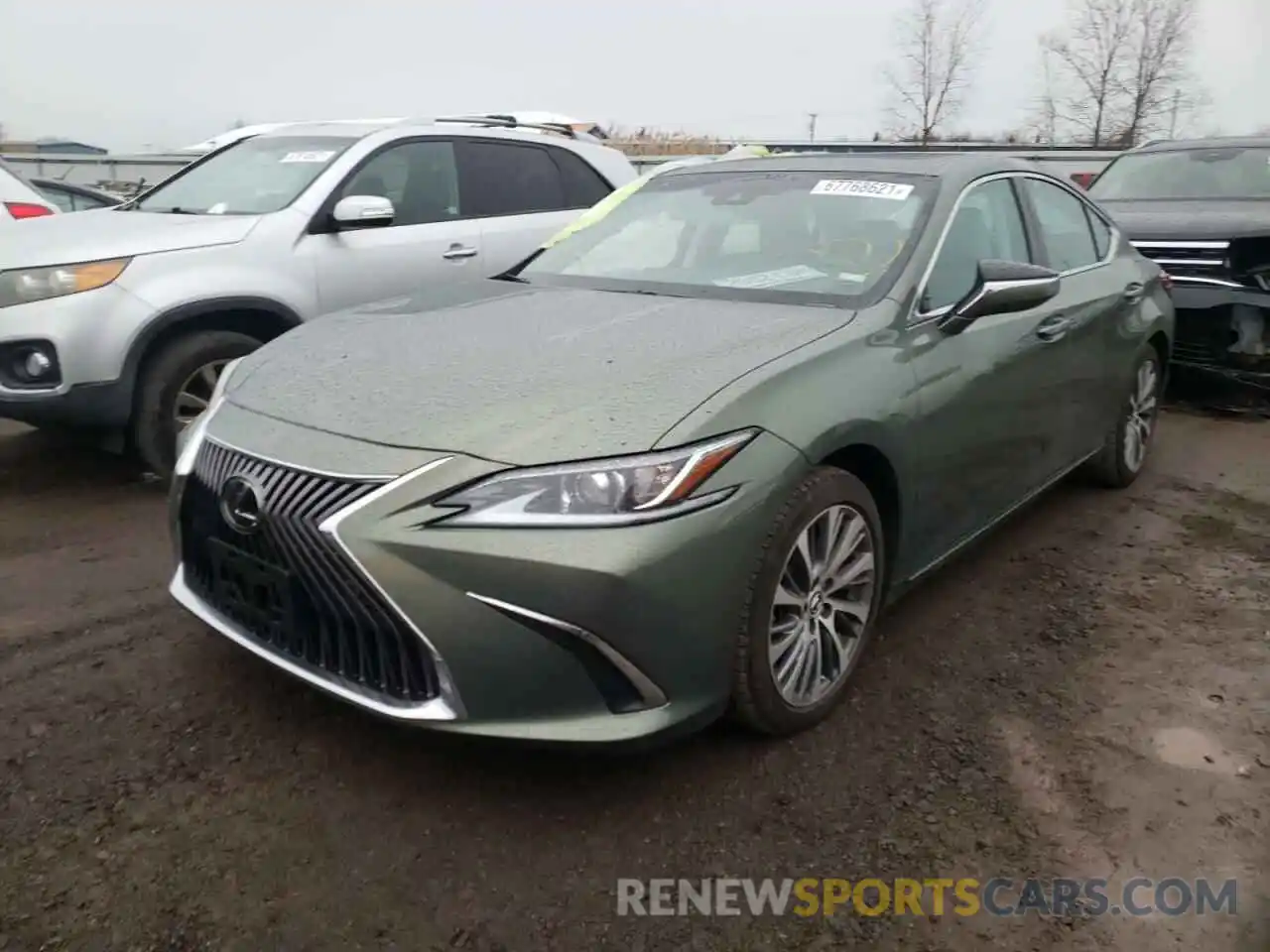 2 Photograph of a damaged car 58ABZ1B19KU004607 LEXUS ES350 2019