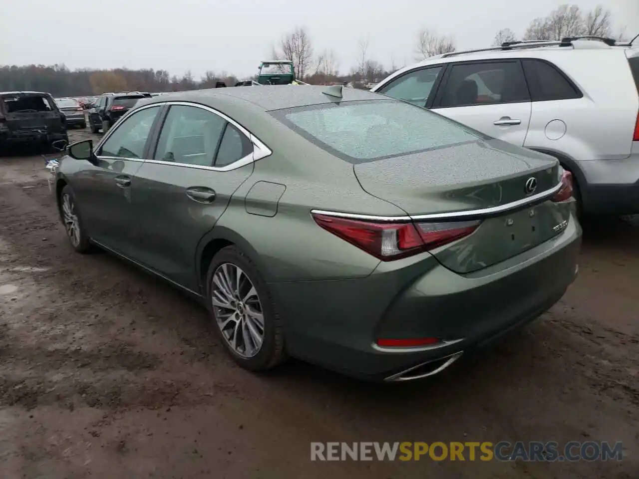 3 Photograph of a damaged car 58ABZ1B19KU004607 LEXUS ES350 2019