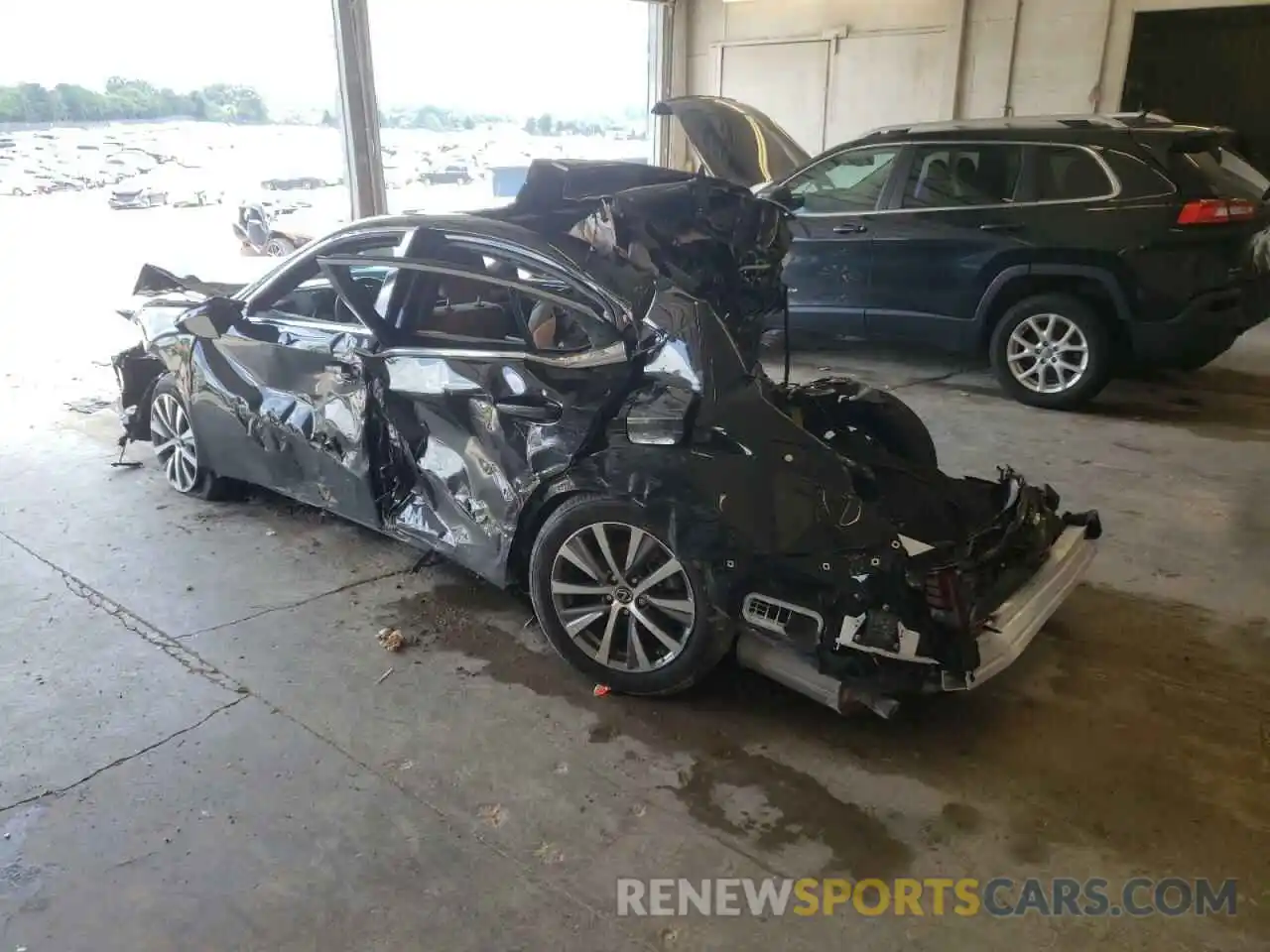 3 Photograph of a damaged car 58ABZ1B19KU007944 LEXUS ES350 2019