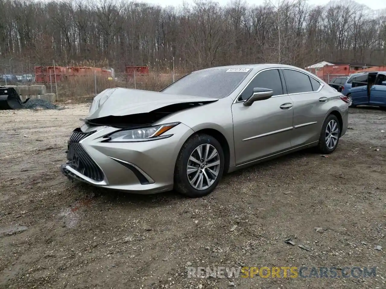 2 Photograph of a damaged car 58ABZ1B19KU011539 LEXUS ES350 2019