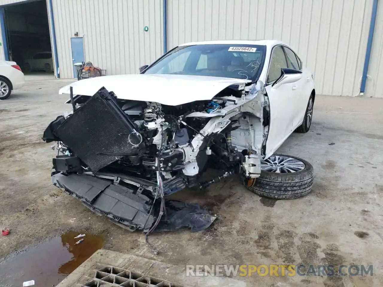 2 Photograph of a damaged car 58ABZ1B19KU015087 LEXUS ES350 2019