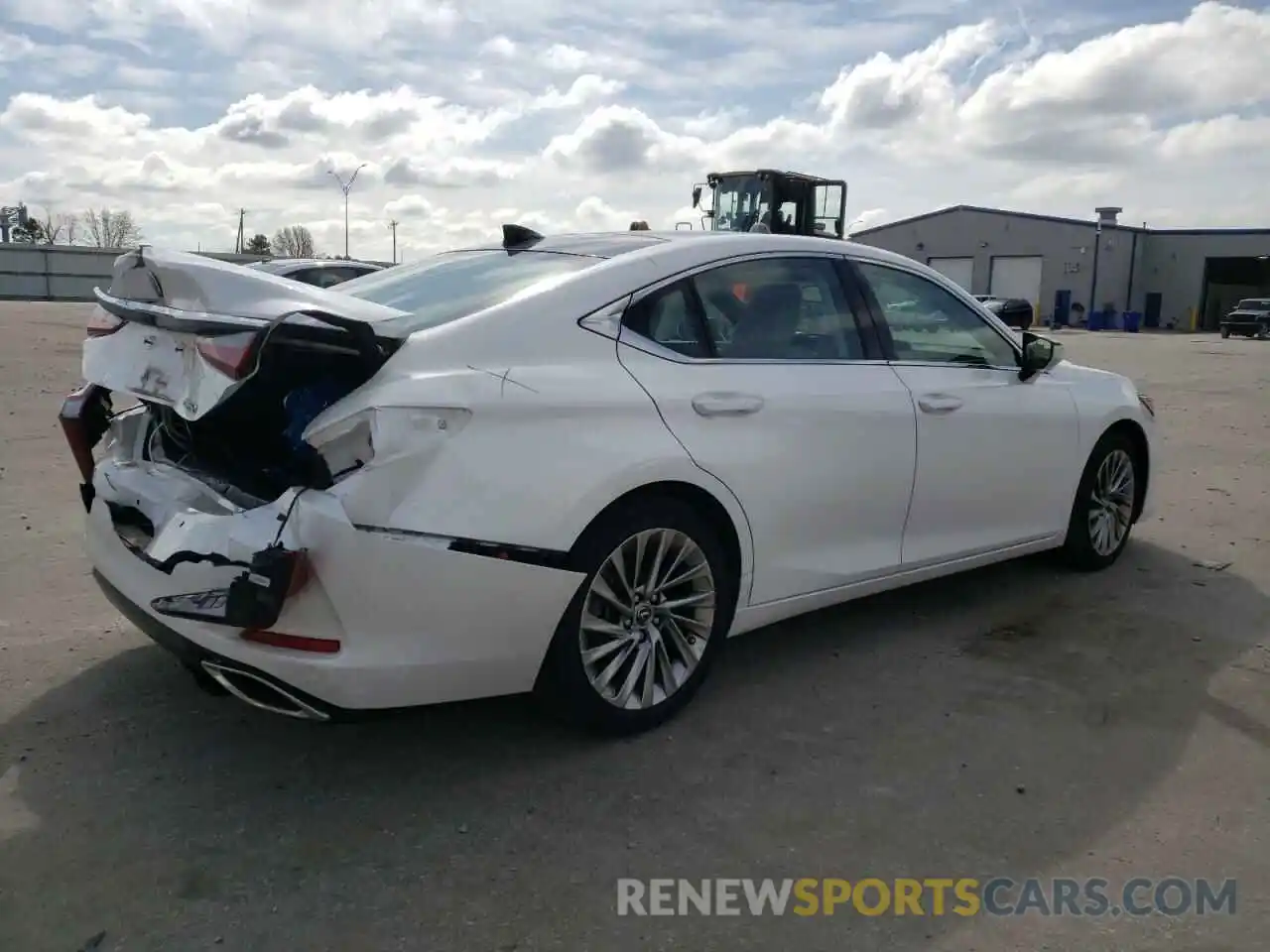 3 Photograph of a damaged car 58ABZ1B19KU015123 LEXUS ES350 2019
