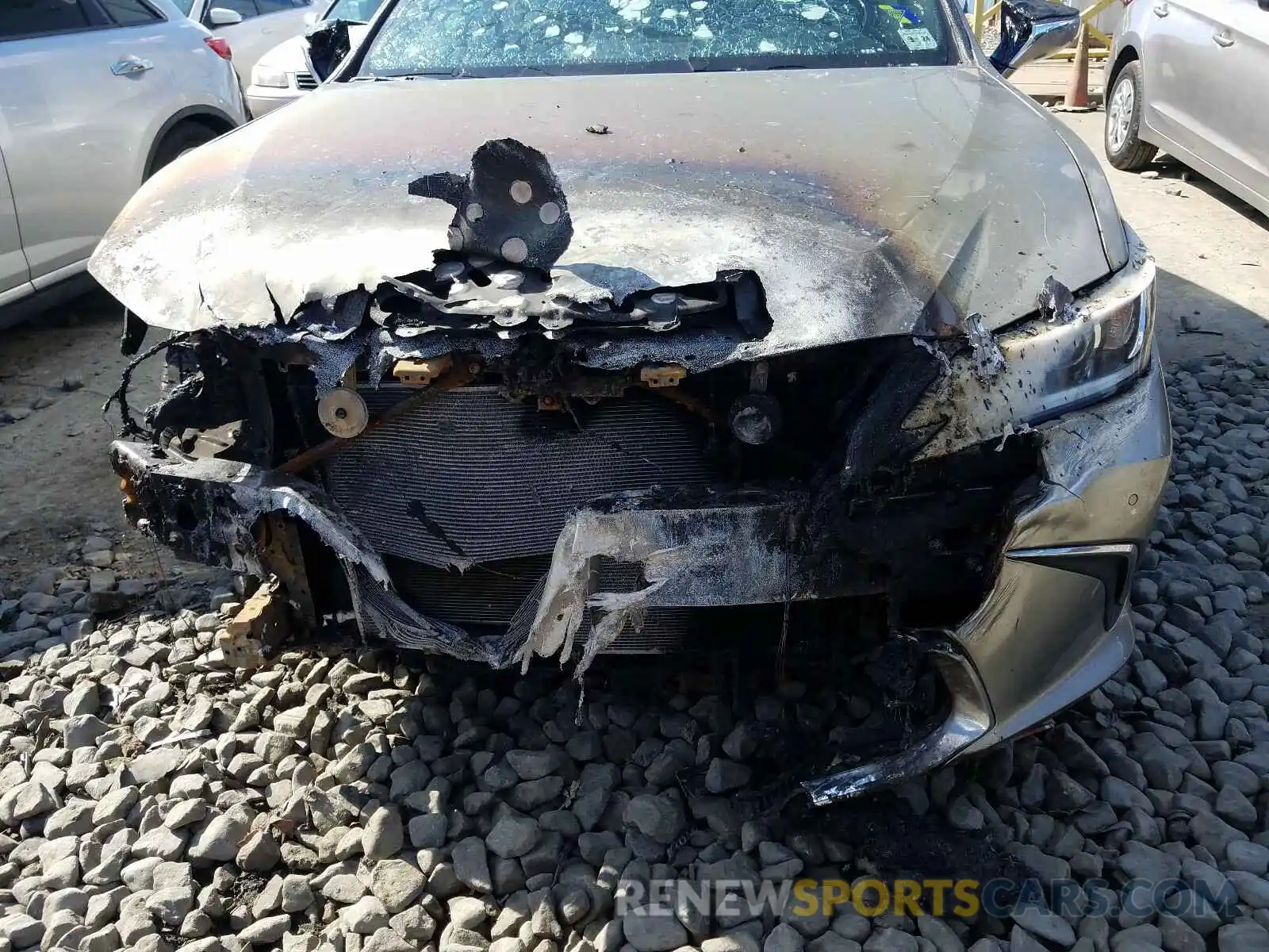 7 Photograph of a damaged car 58ABZ1B19KU027966 LEXUS ES350 2019