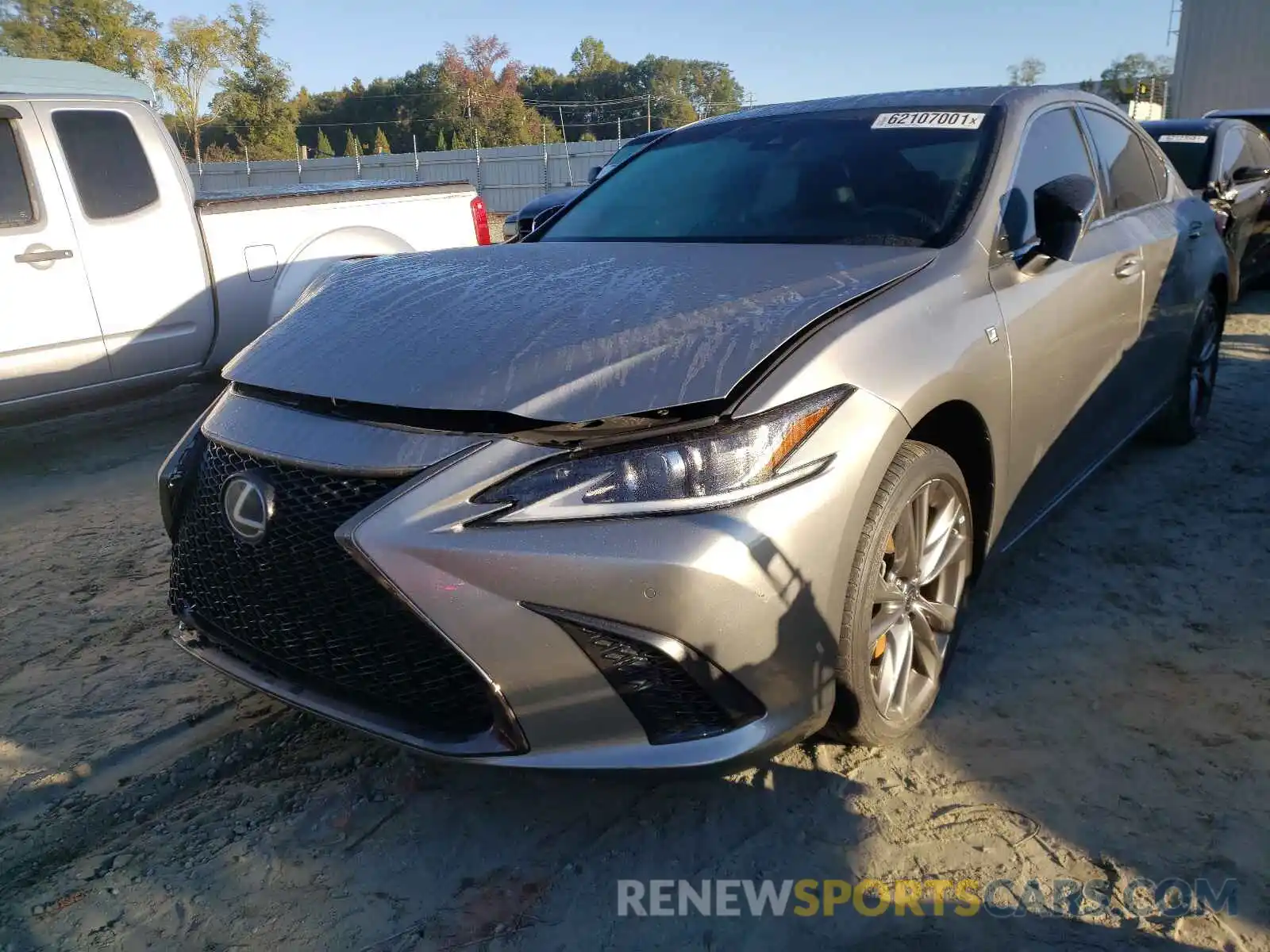 2 Photograph of a damaged car 58ABZ1B19KU028969 LEXUS ES350 2019