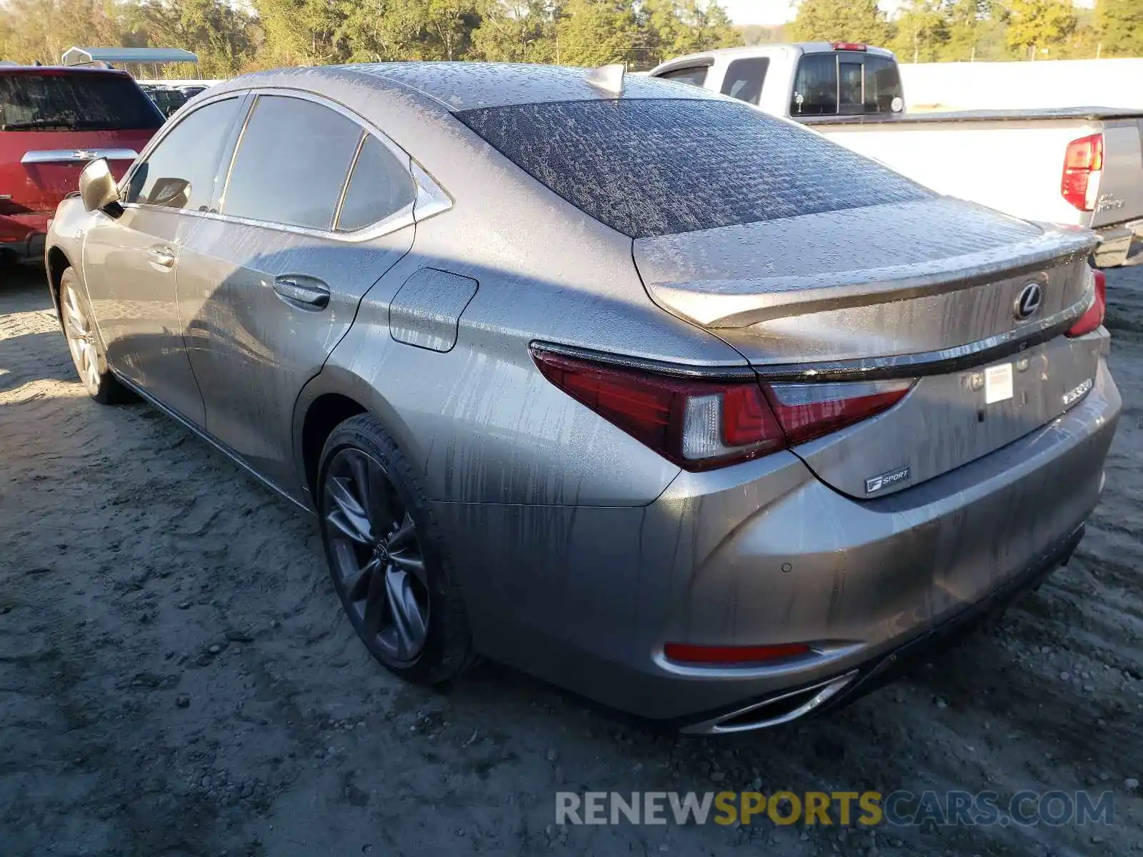 3 Photograph of a damaged car 58ABZ1B19KU028969 LEXUS ES350 2019