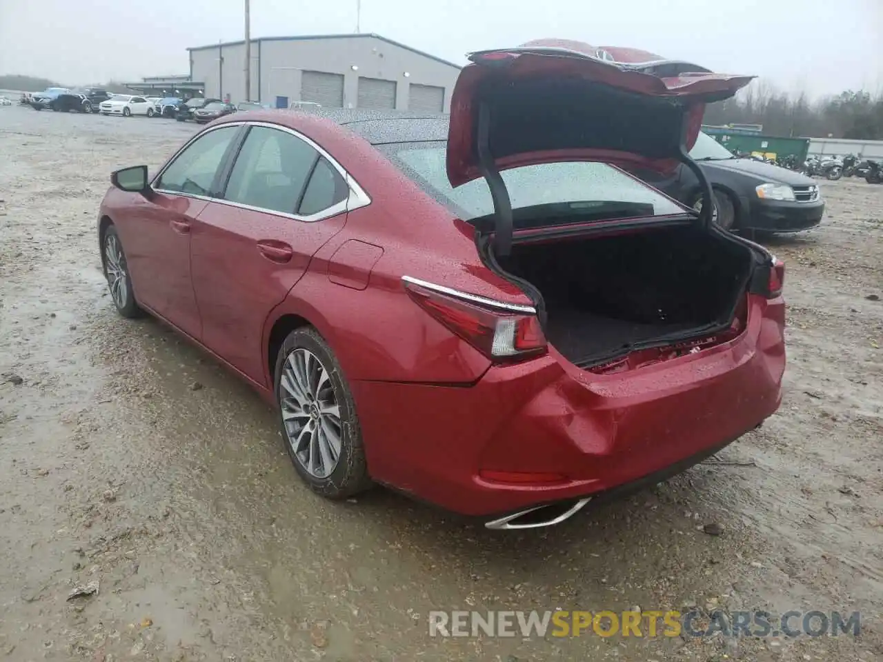 3 Photograph of a damaged car 58ABZ1B19KU030768 LEXUS ES350 2019