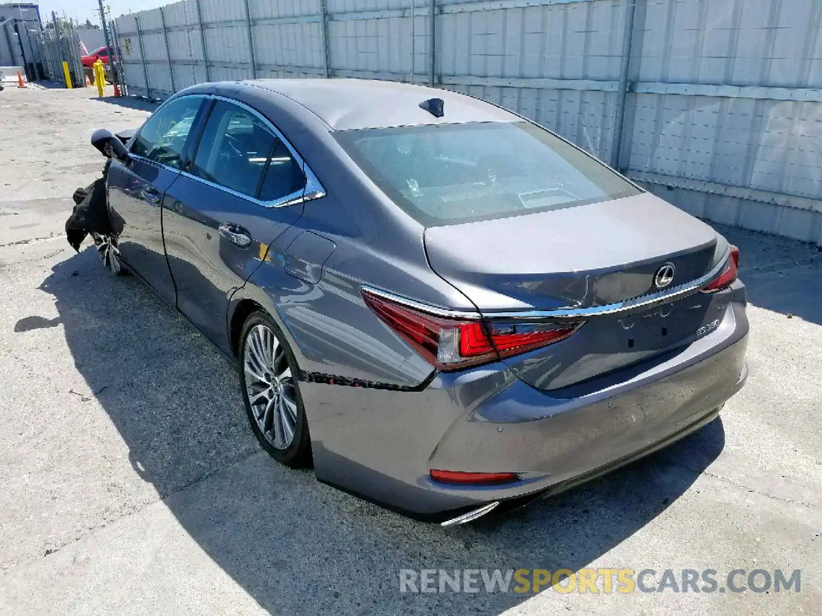 3 Photograph of a damaged car 58ABZ1B19KU038711 LEXUS ES350 2019