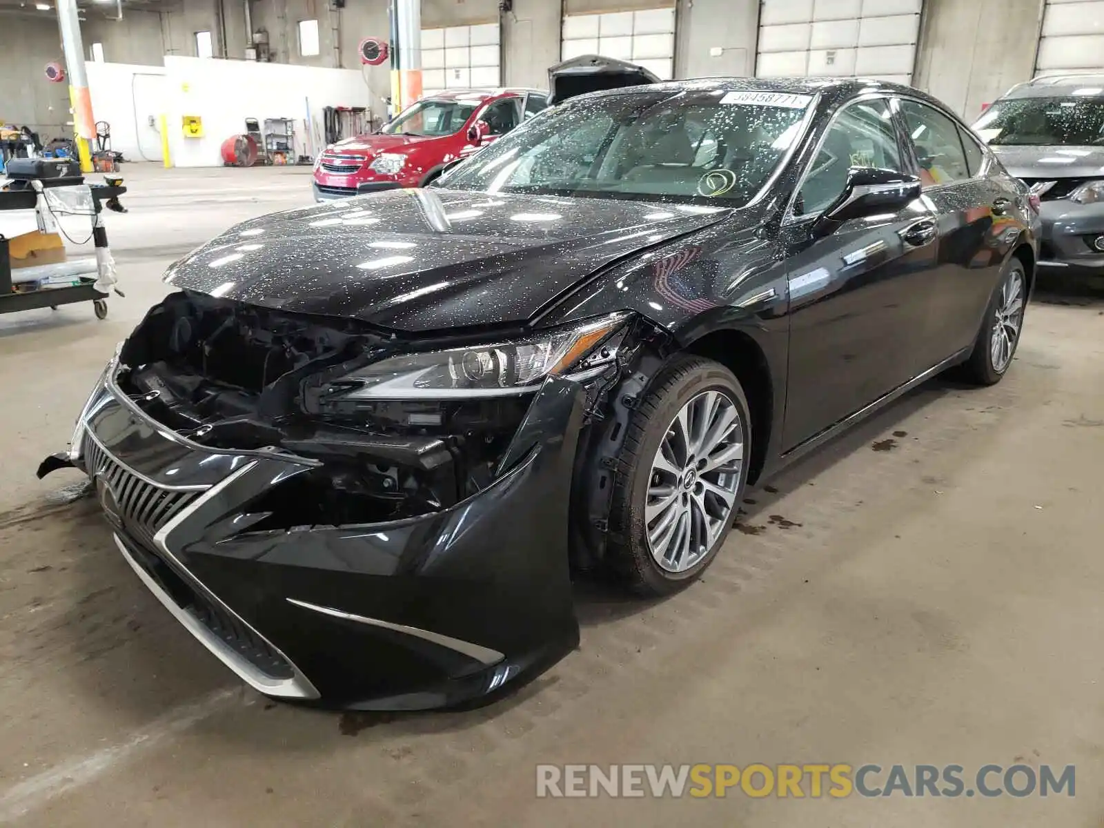 2 Photograph of a damaged car 58ABZ1B19KU044038 LEXUS ES350 2019