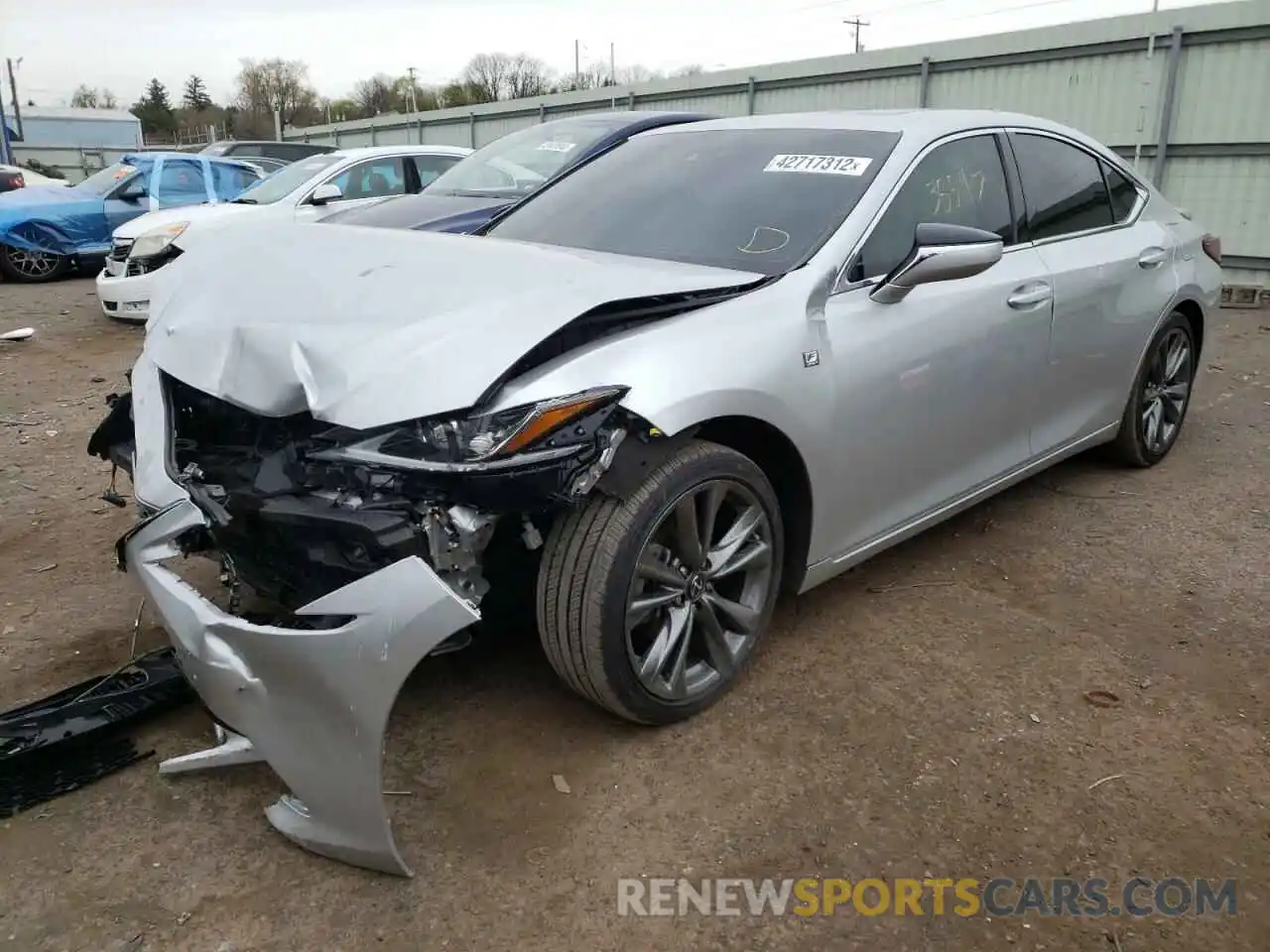 2 Photograph of a damaged car 58ABZ1B19KU047344 LEXUS ES350 2019