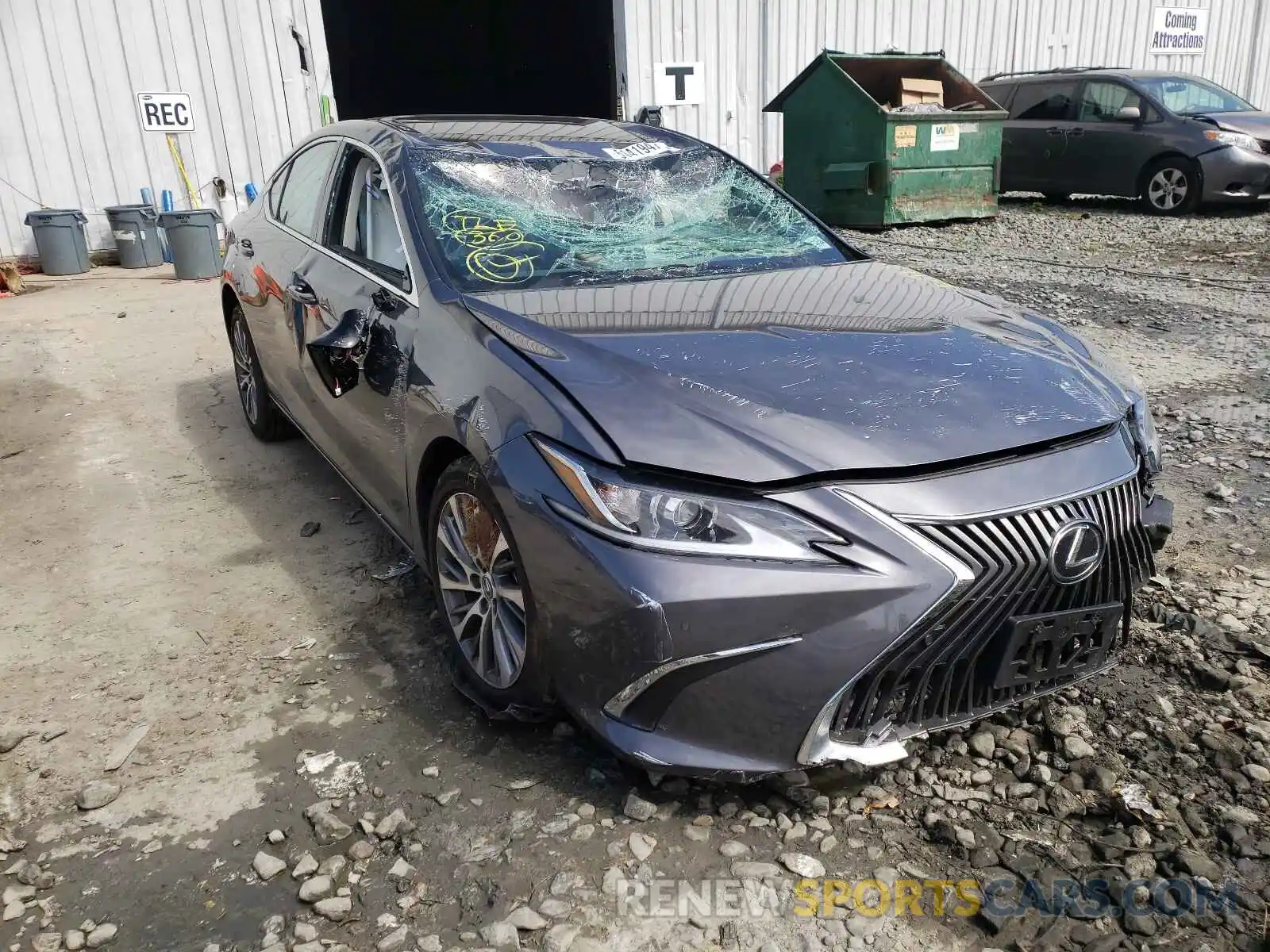 9 Фотография поврежденного автомобиля 58ABZ1B19KU047599 LEXUS ES350 2019