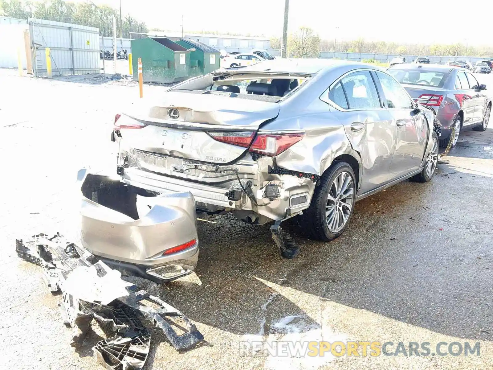 4 Фотография поврежденного автомобиля 58ABZ1B1XKU004177 LEXUS ES350 2019