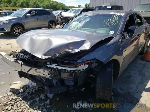 2 Photograph of a damaged car 58ABZ1B1XKU004339 LEXUS ES350 2019