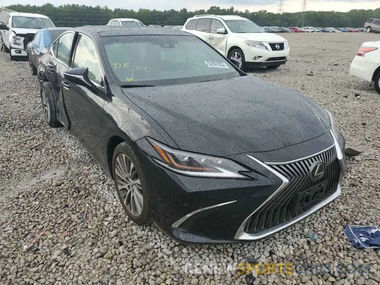 1 Photograph of a damaged car 58ABZ1B1XKU009069 LEXUS ES350 2019