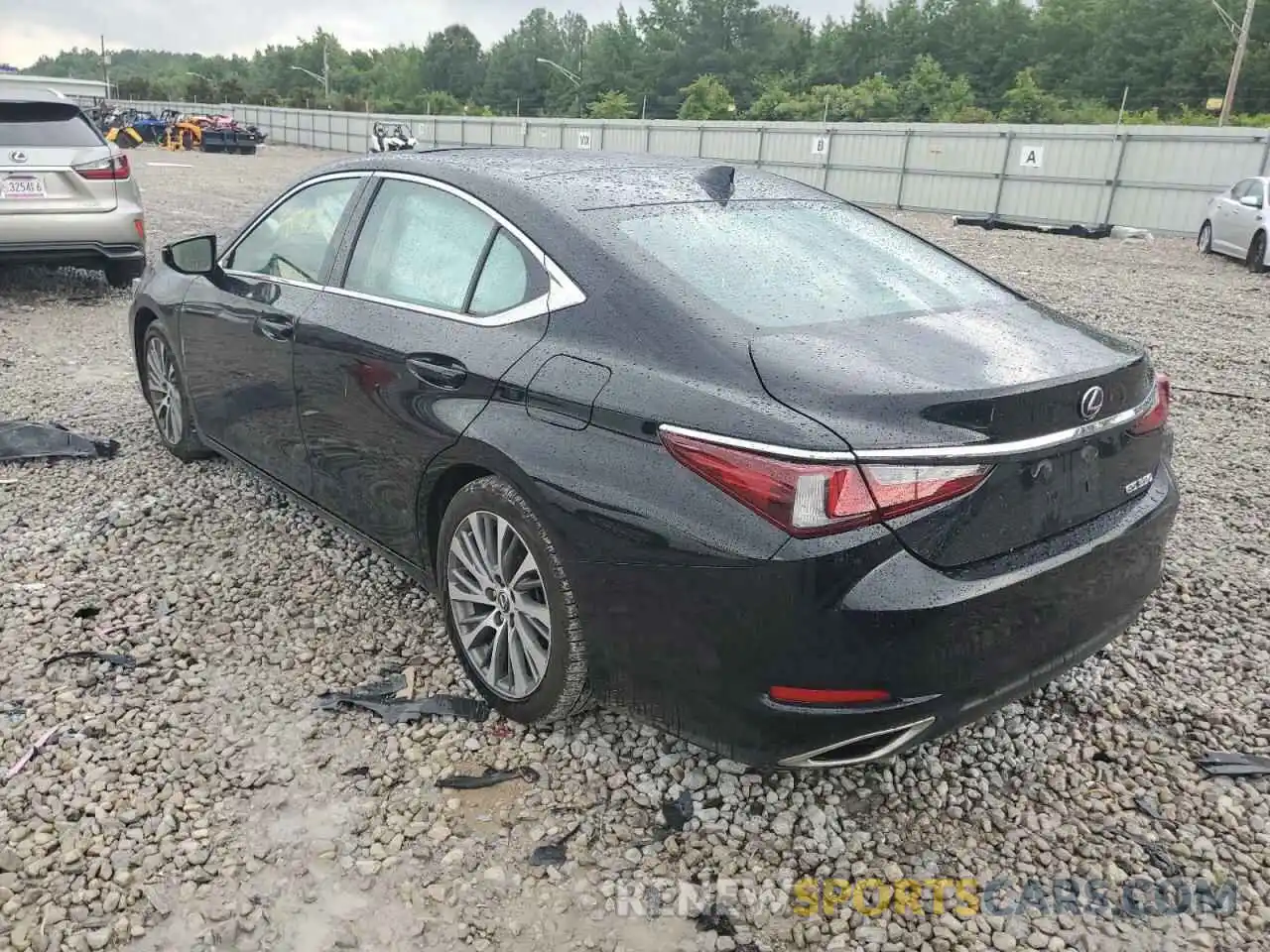 3 Photograph of a damaged car 58ABZ1B1XKU009069 LEXUS ES350 2019