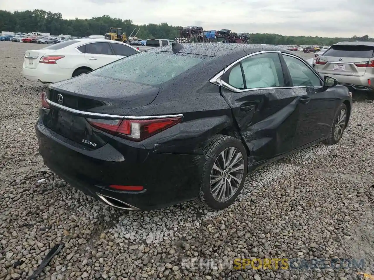 4 Фотография поврежденного автомобиля 58ABZ1B1XKU009069 LEXUS ES350 2019