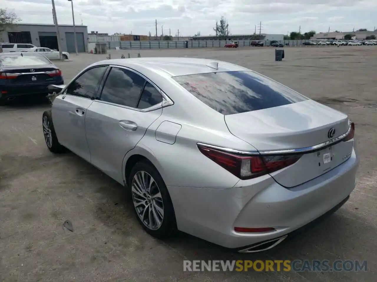 3 Photograph of a damaged car 58ABZ1B1XKU010156 LEXUS ES350 2019