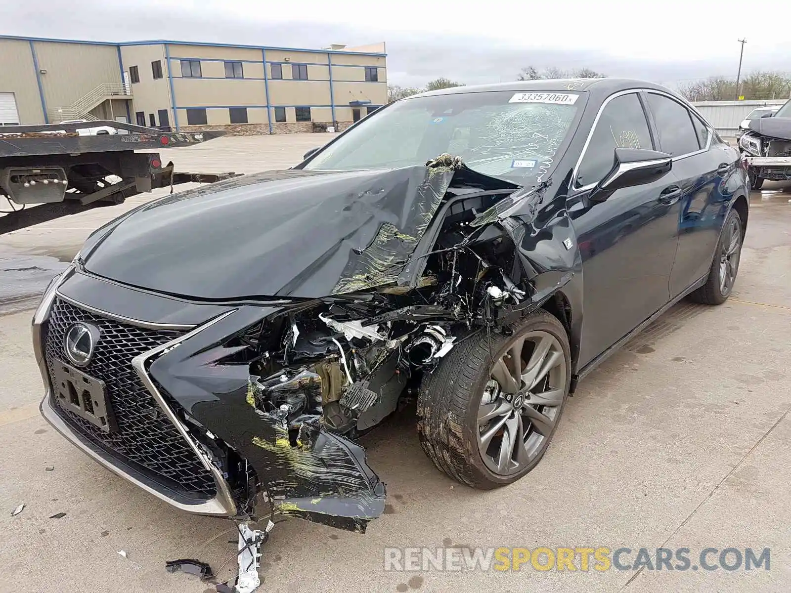 2 Photograph of a damaged car 58ABZ1B1XKU019858 LEXUS ES350 2019