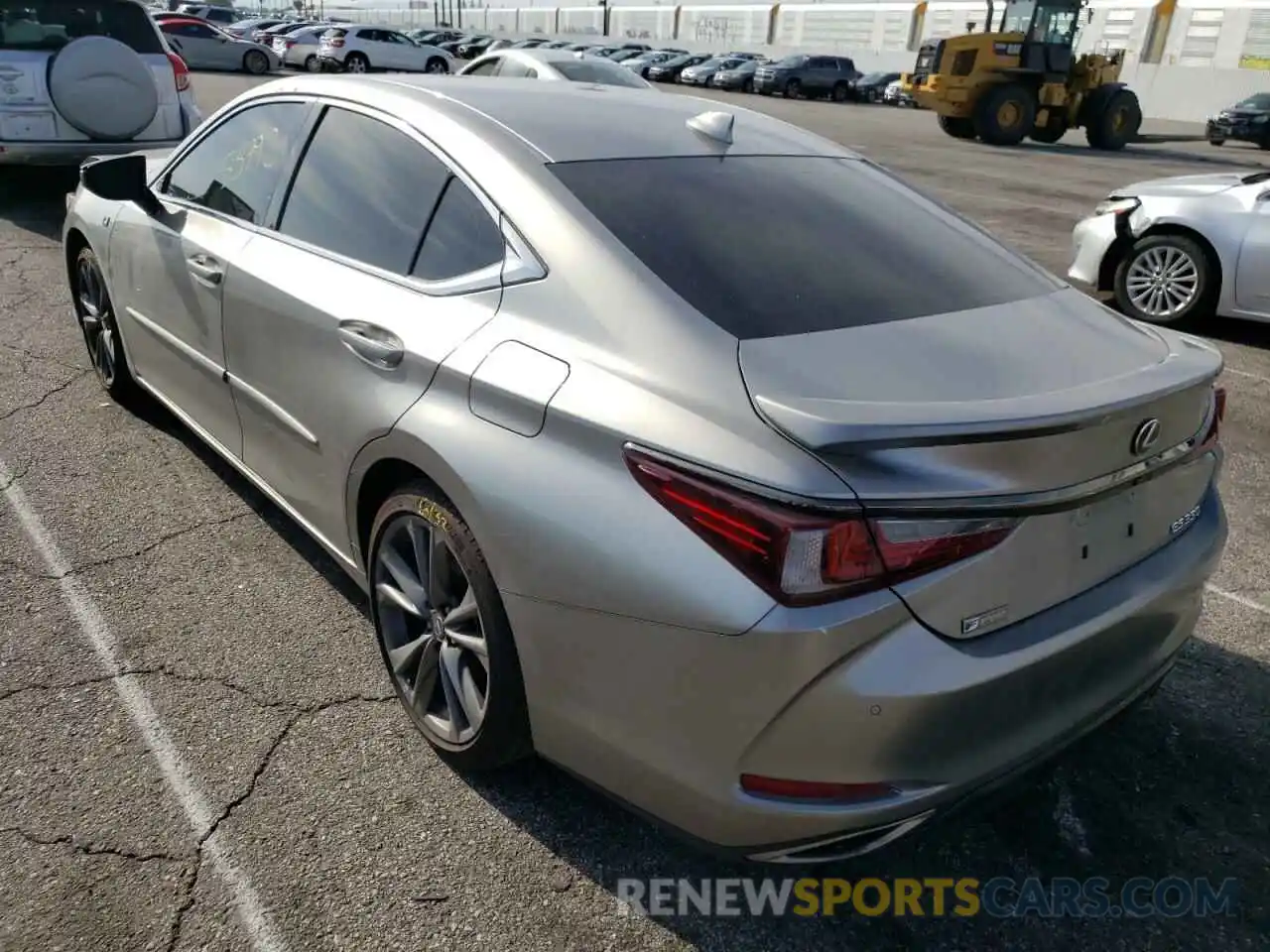 3 Photograph of a damaged car 58ABZ1B1XKU023800 LEXUS ES350 2019