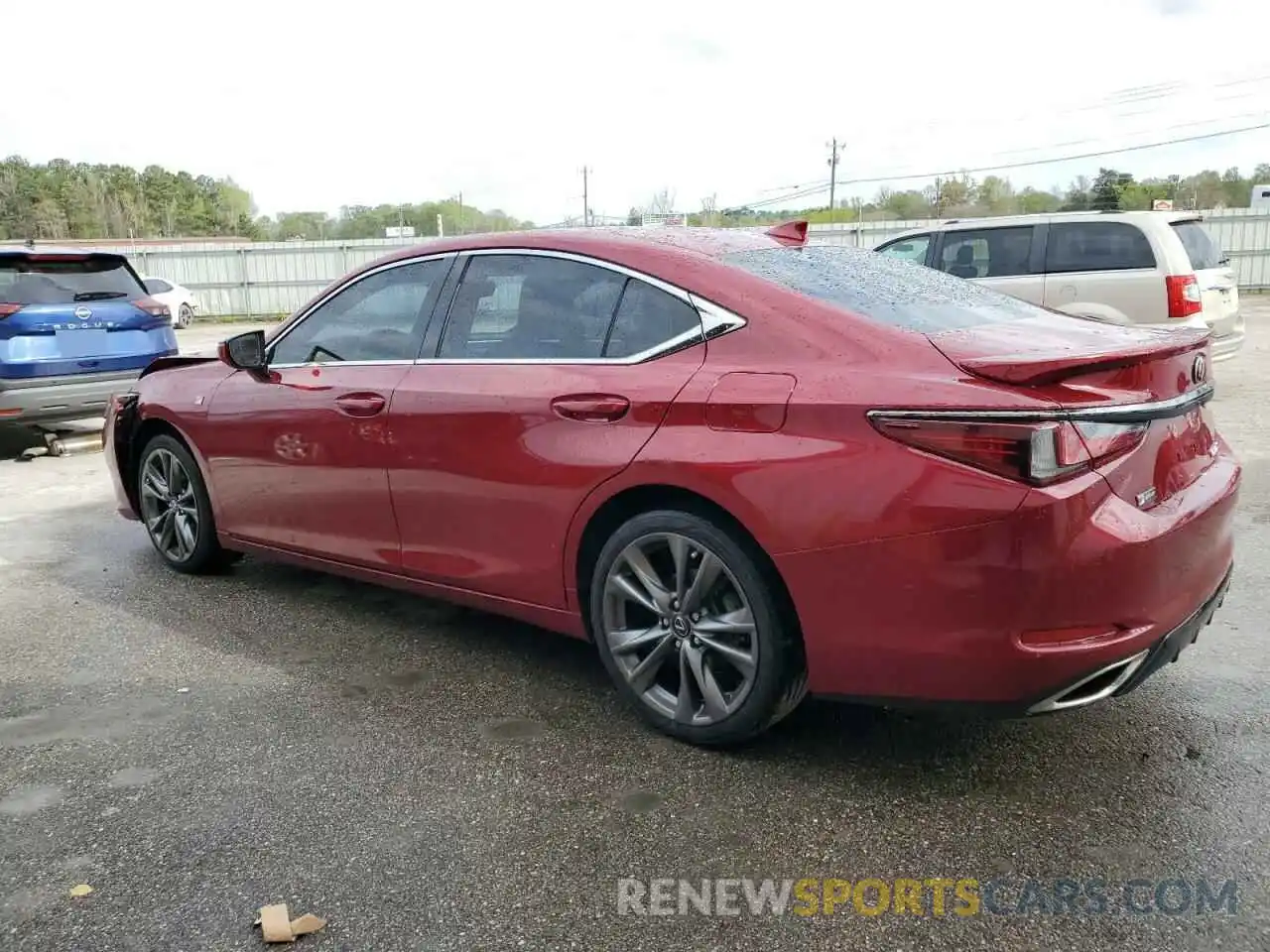 2 Photograph of a damaged car 58ABZ1B1XKU027507 LEXUS ES350 2019