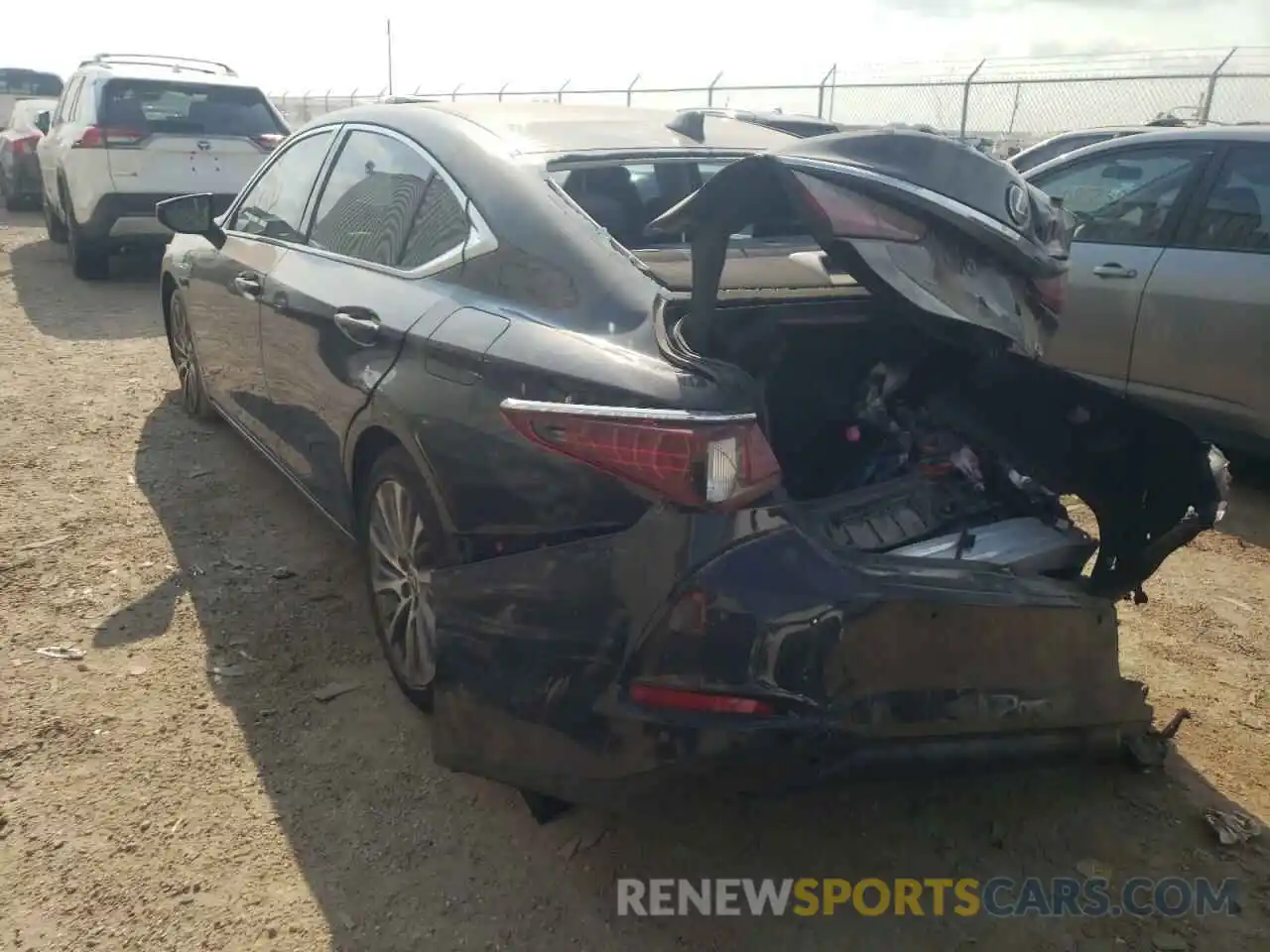 3 Photograph of a damaged car 58ABZ1B1XKU033291 LEXUS ES350 2019