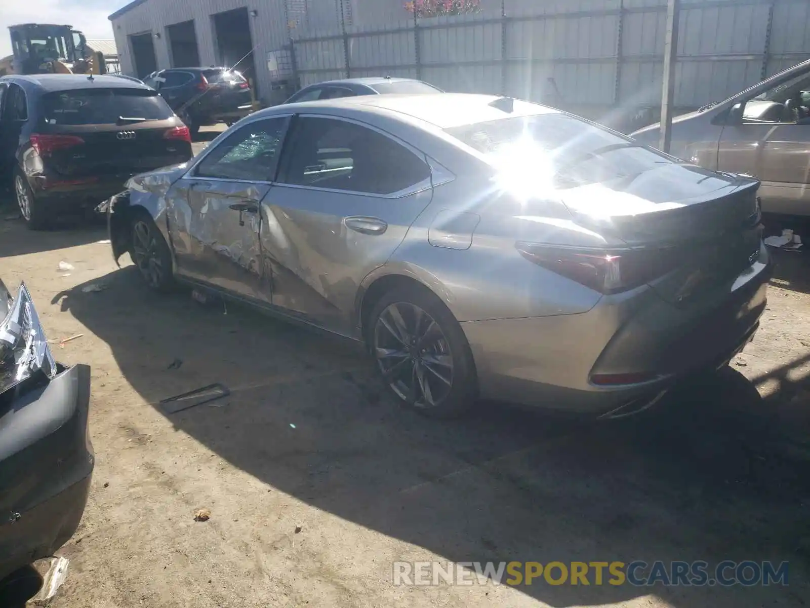 3 Photograph of a damaged car 58ABZ1B1XKU036613 LEXUS ES350 2019