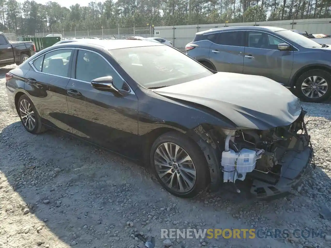 4 Photograph of a damaged car 58ABZ1B1XKU040497 LEXUS ES350 2019