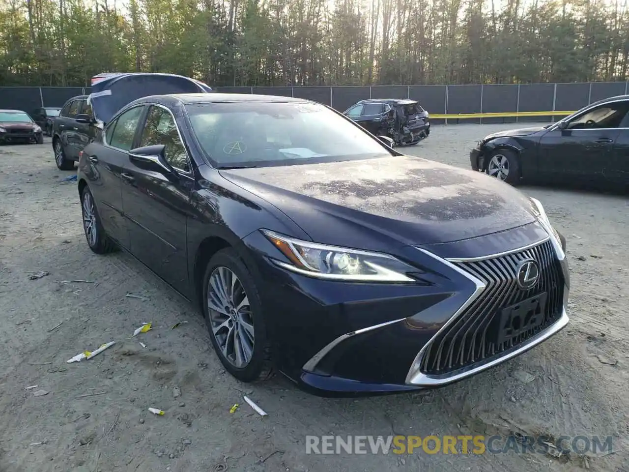 1 Photograph of a damaged car 58ABZ1B1XKU042394 LEXUS ES350 2019