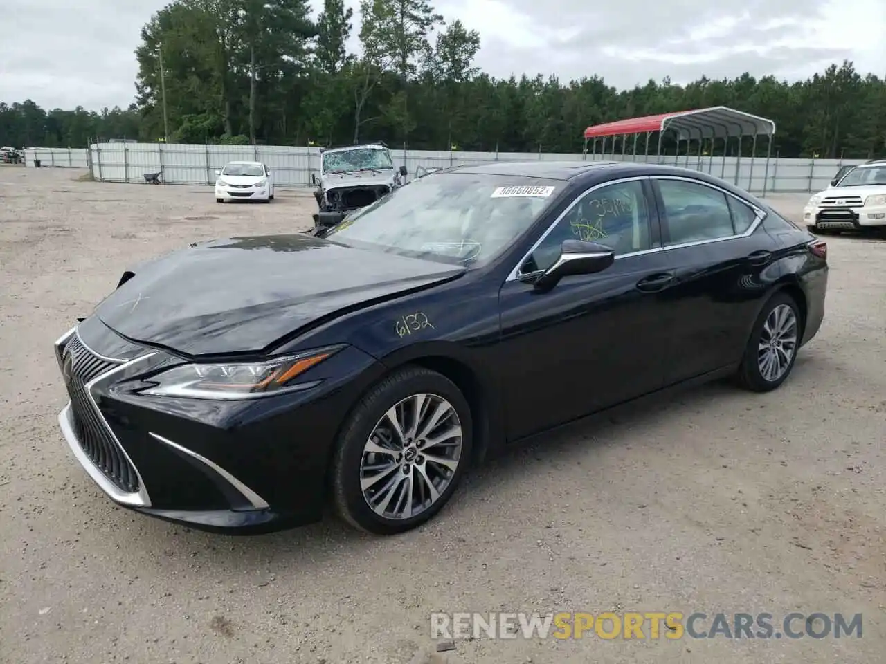 2 Photograph of a damaged car 58ABZ1B1XKU044162 LEXUS ES350 2019