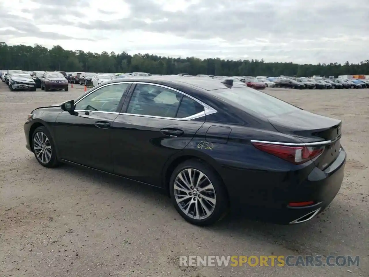 3 Photograph of a damaged car 58ABZ1B1XKU044162 LEXUS ES350 2019