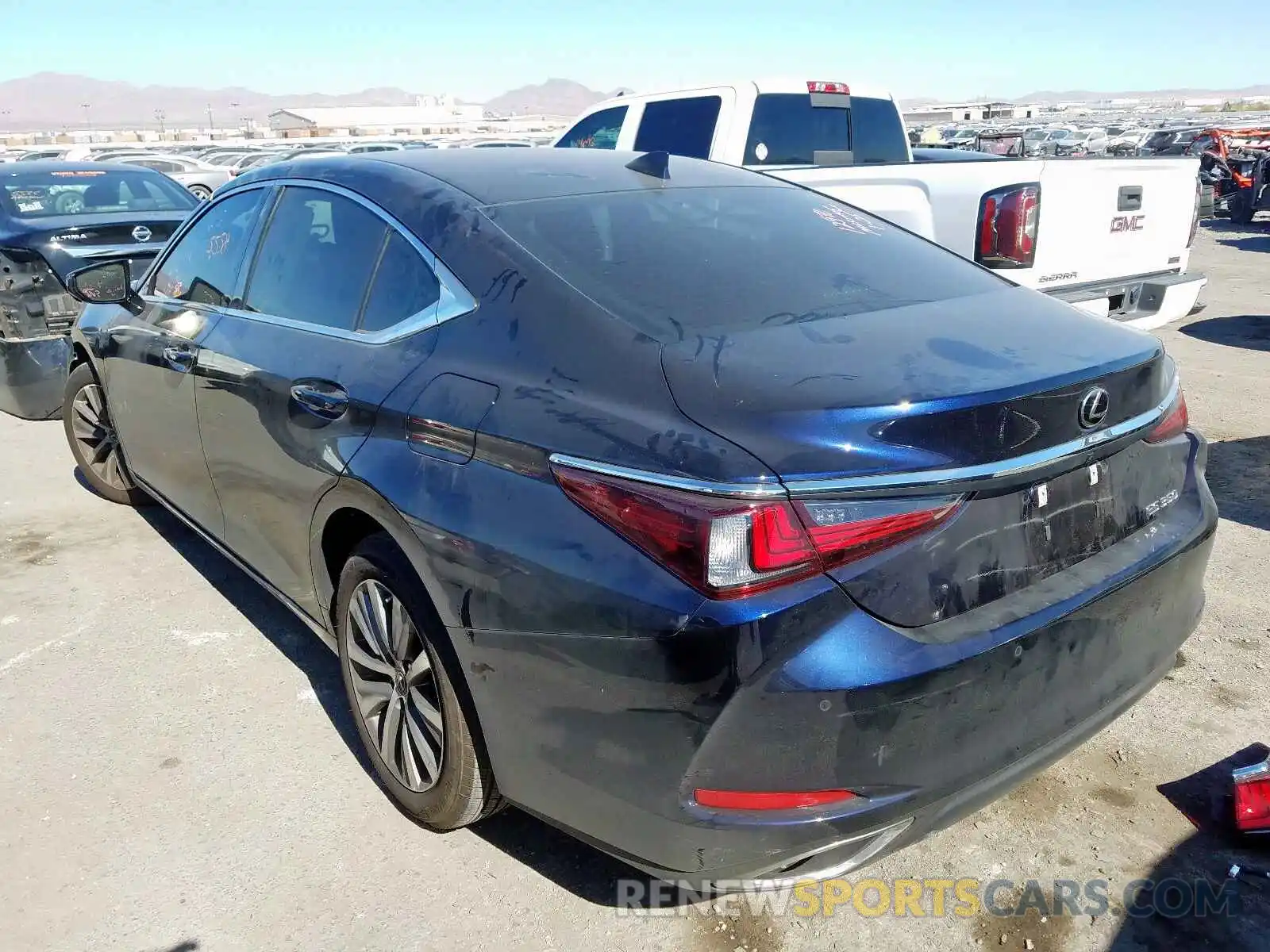 3 Photograph of a damaged car 58ABZ1B1XKU048034 LEXUS ES350 2019