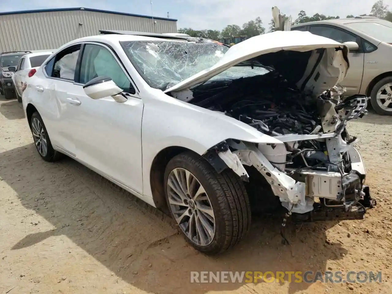 1 Photograph of a damaged car 58ABZ1B1XKU048745 LEXUS ES350 2019