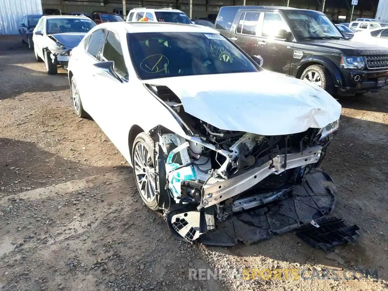 1 Photograph of a damaged car JTHBZ1B10K2004548 LEXUS ES350 2019