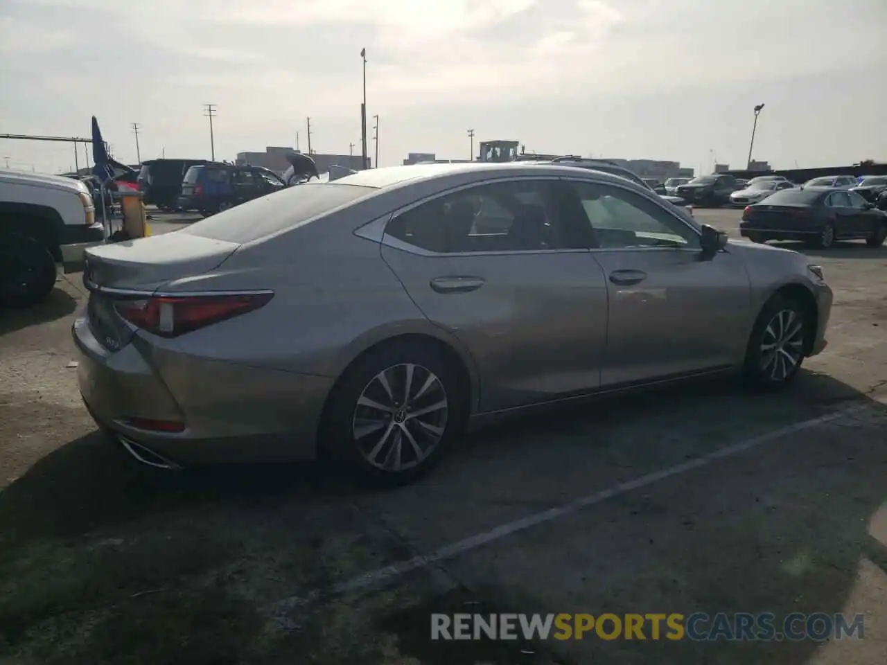 3 Photograph of a damaged car JTHBZ1B16K2004411 LEXUS ES350 2019