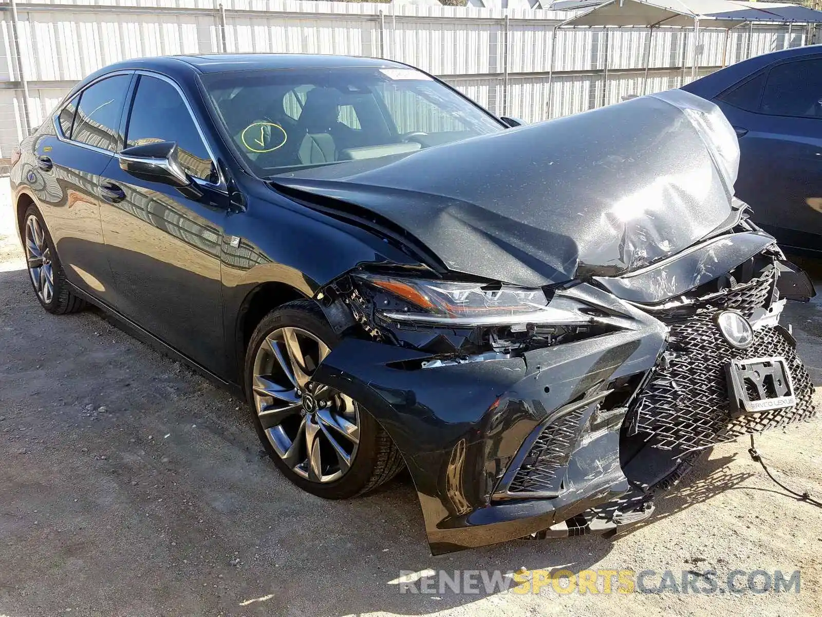 1 Photograph of a damaged car JTHBZ1B1XK2005335 LEXUS ES350 2019