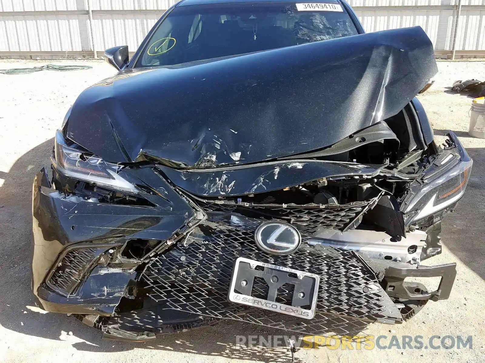 7 Photograph of a damaged car JTHBZ1B1XK2005335 LEXUS ES350 2019