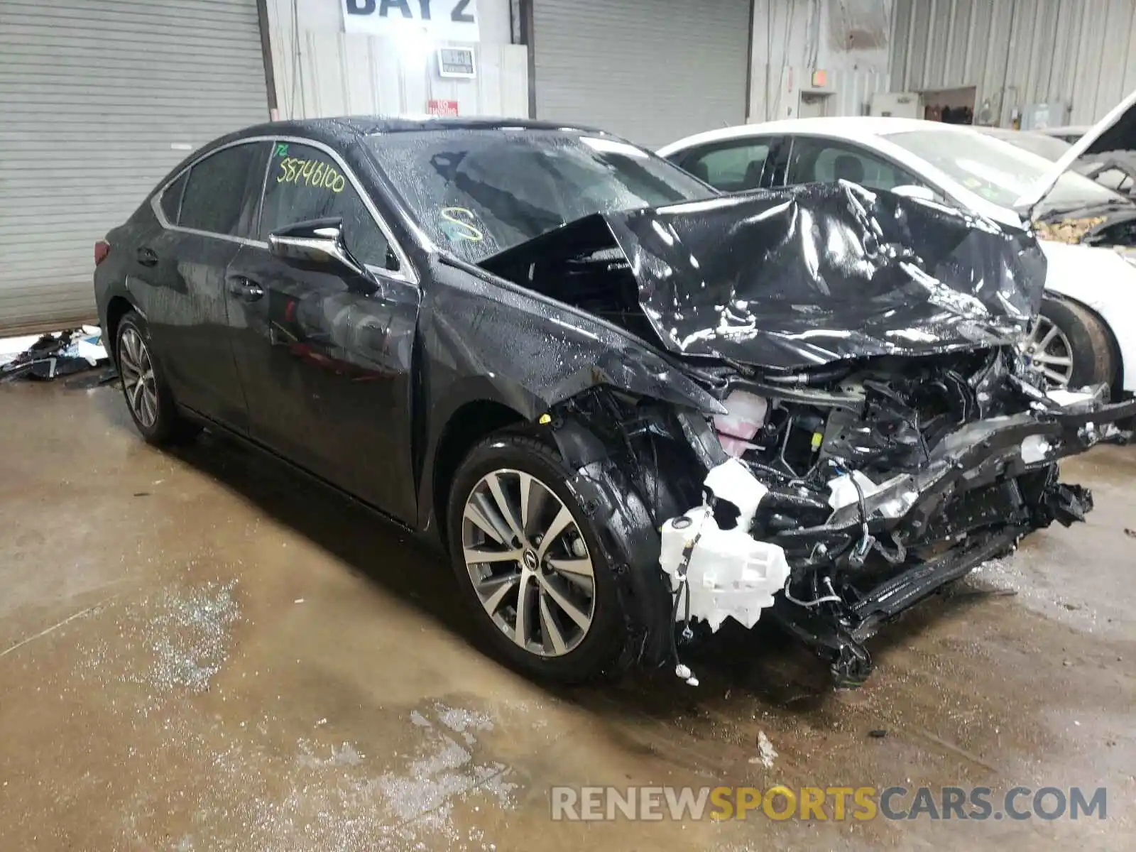 1 Photograph of a damaged car 58ACZ1B14LU072710 LEXUS ES350 2020