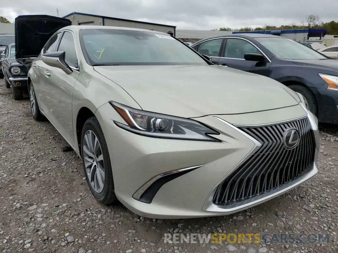 1 Photograph of a damaged car 58ACZ1B17LU074516 LEXUS ES350 2020