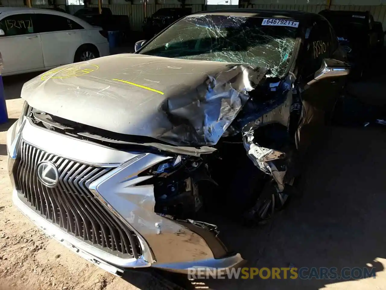 9 Photograph of a damaged car 58ACZ1B19LU052405 LEXUS ES350 2020