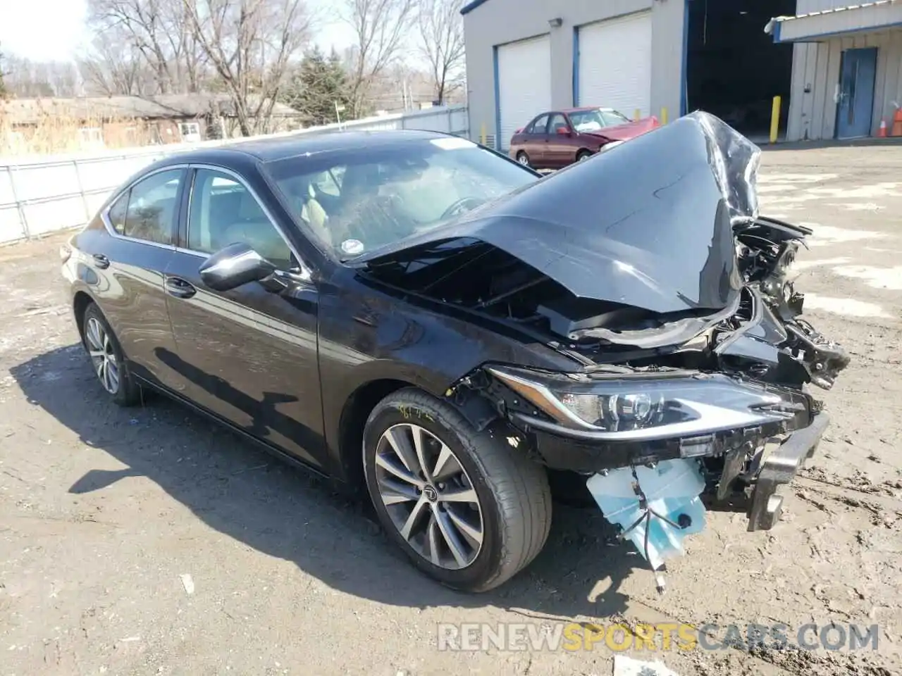 1 Photograph of a damaged car 58ACZ1B19LU069589 LEXUS ES350 2020