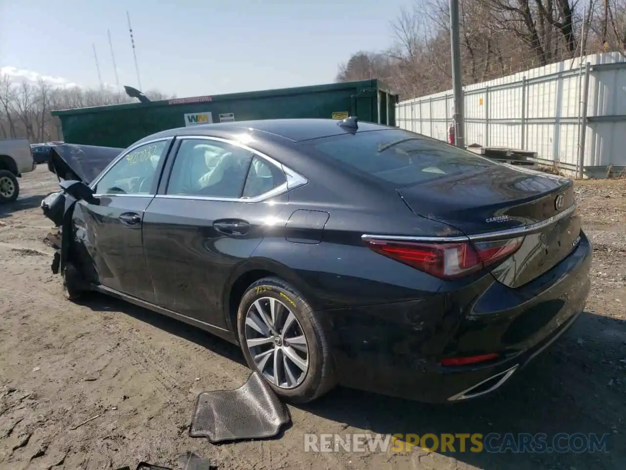 3 Photograph of a damaged car 58ACZ1B19LU069589 LEXUS ES350 2020