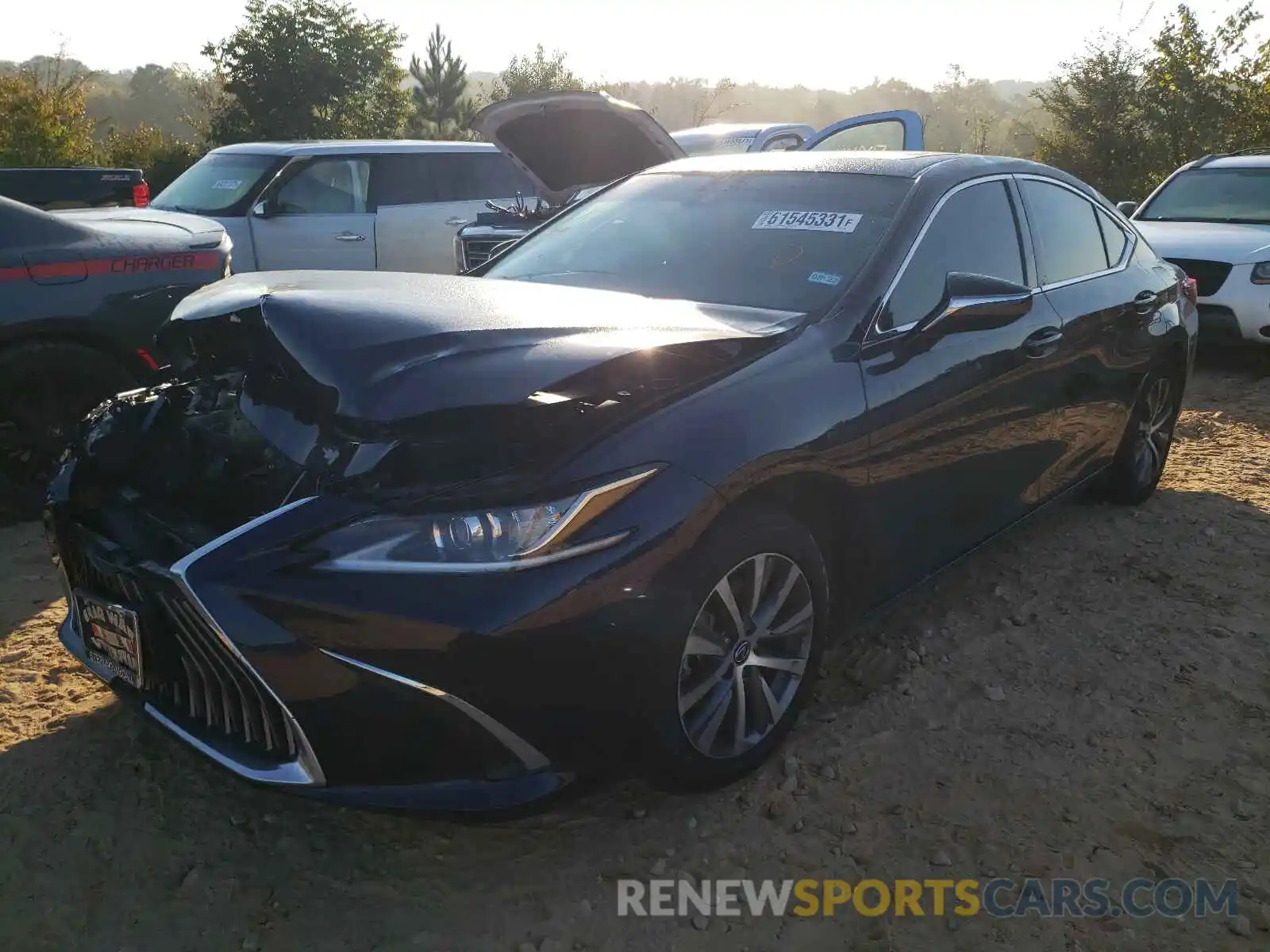 2 Photograph of a damaged car 58ACZ1B1XLU056821 LEXUS ES350 2020