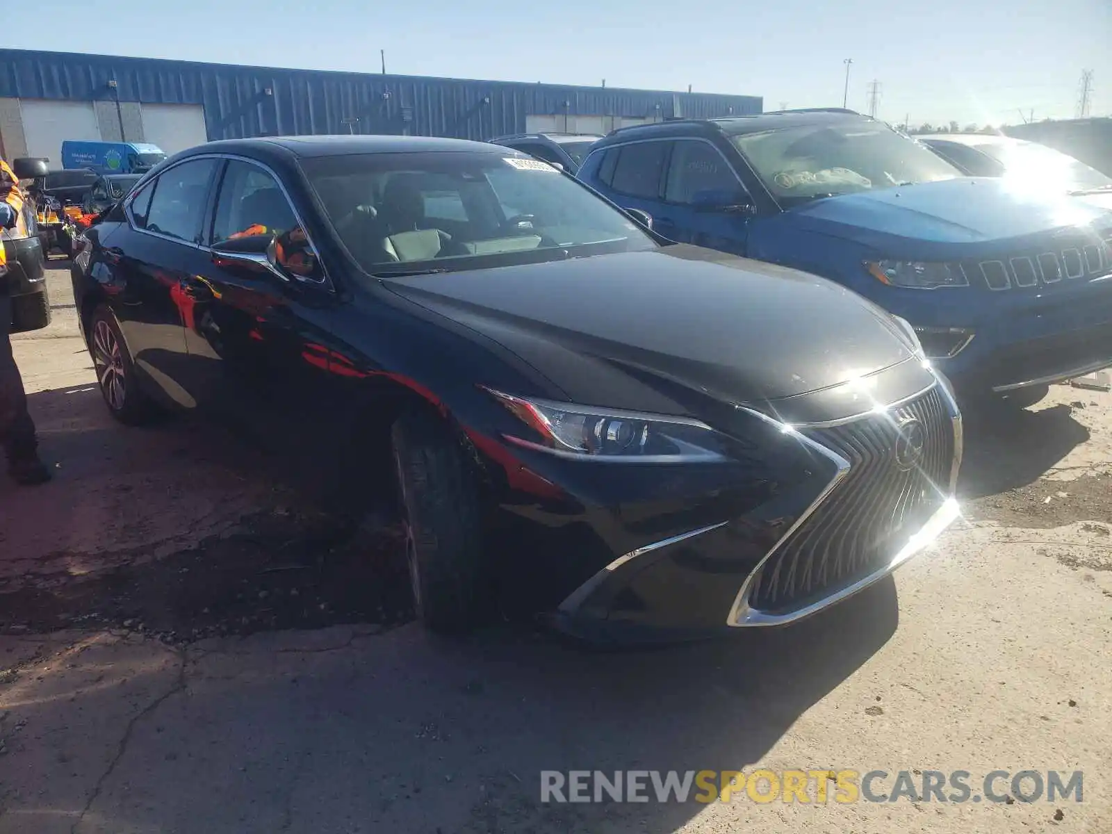 1 Photograph of a damaged car 58ADZ1B10LU051969 LEXUS ES350 2020