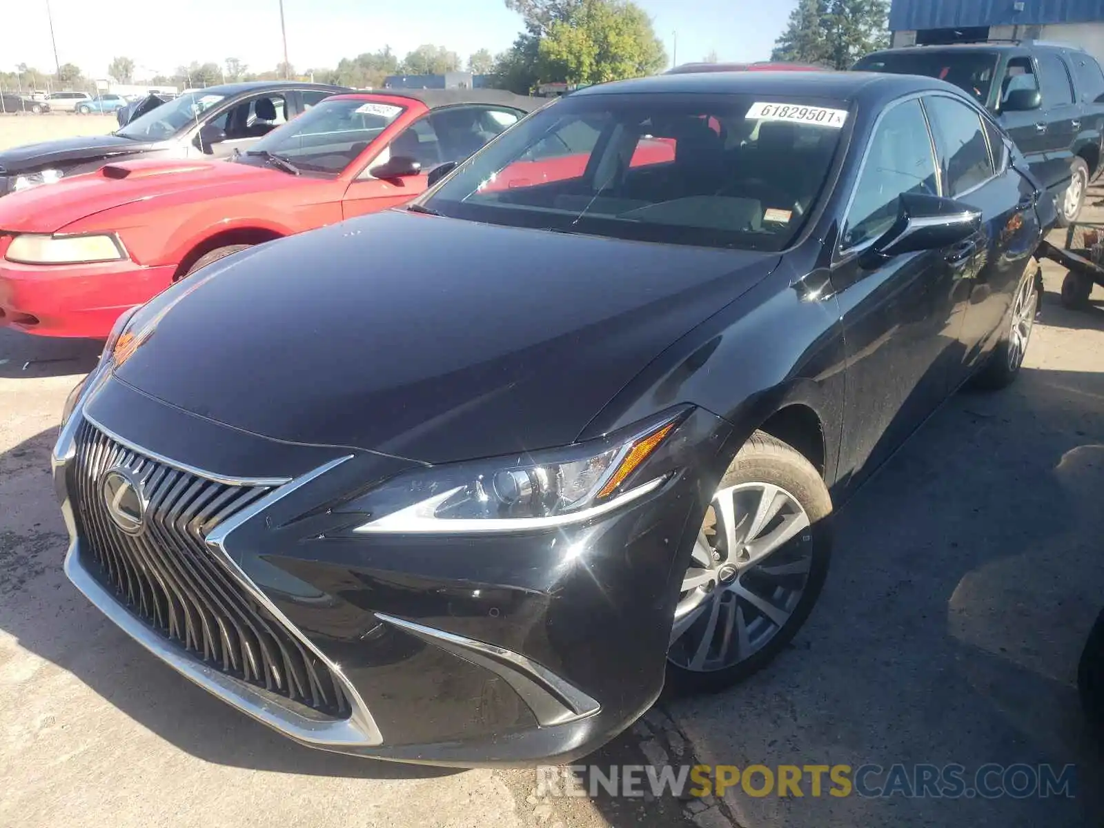 2 Photograph of a damaged car 58ADZ1B10LU051969 LEXUS ES350 2020