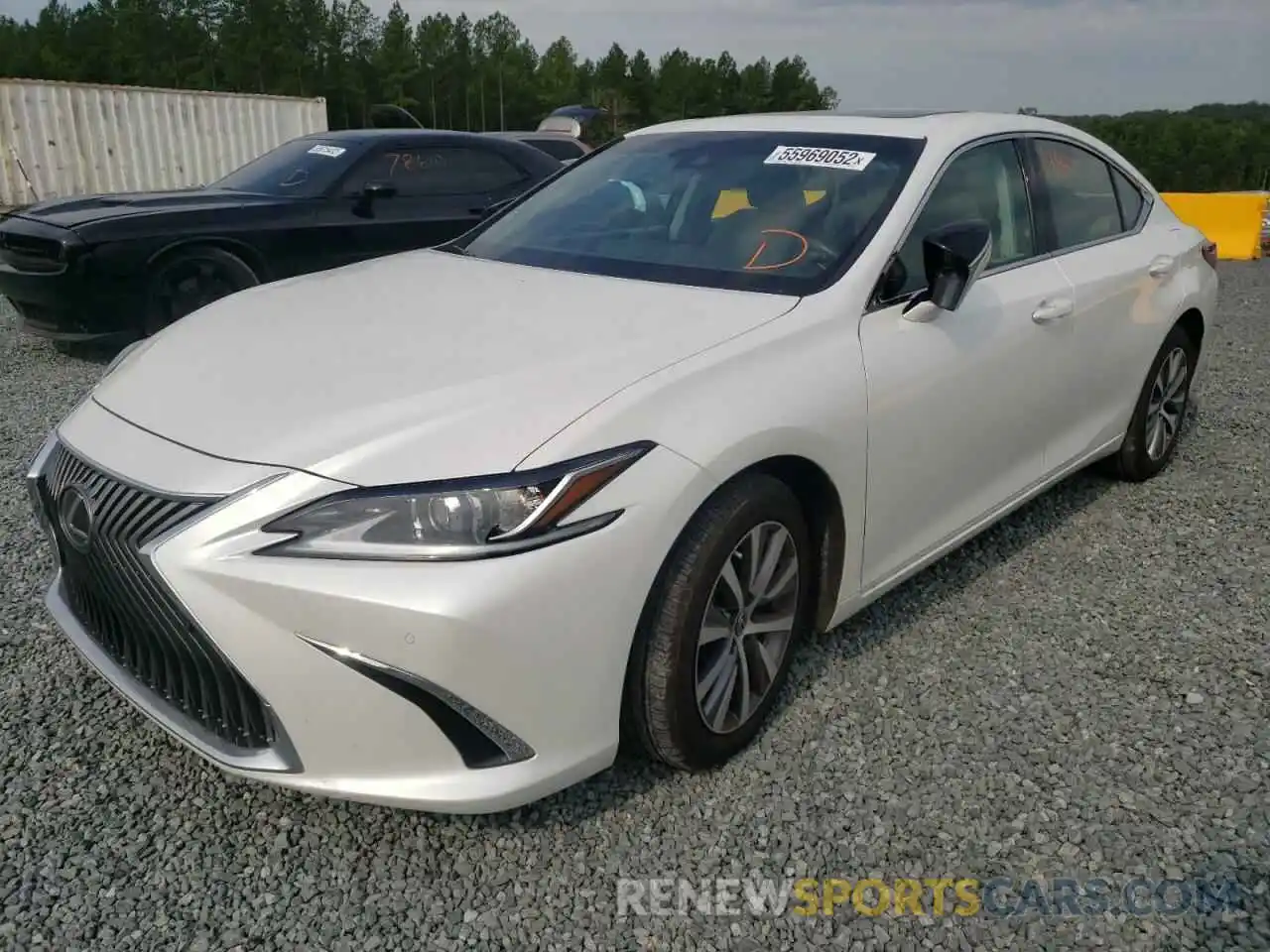 2 Photograph of a damaged car 58ADZ1B10LU052152 LEXUS ES350 2020