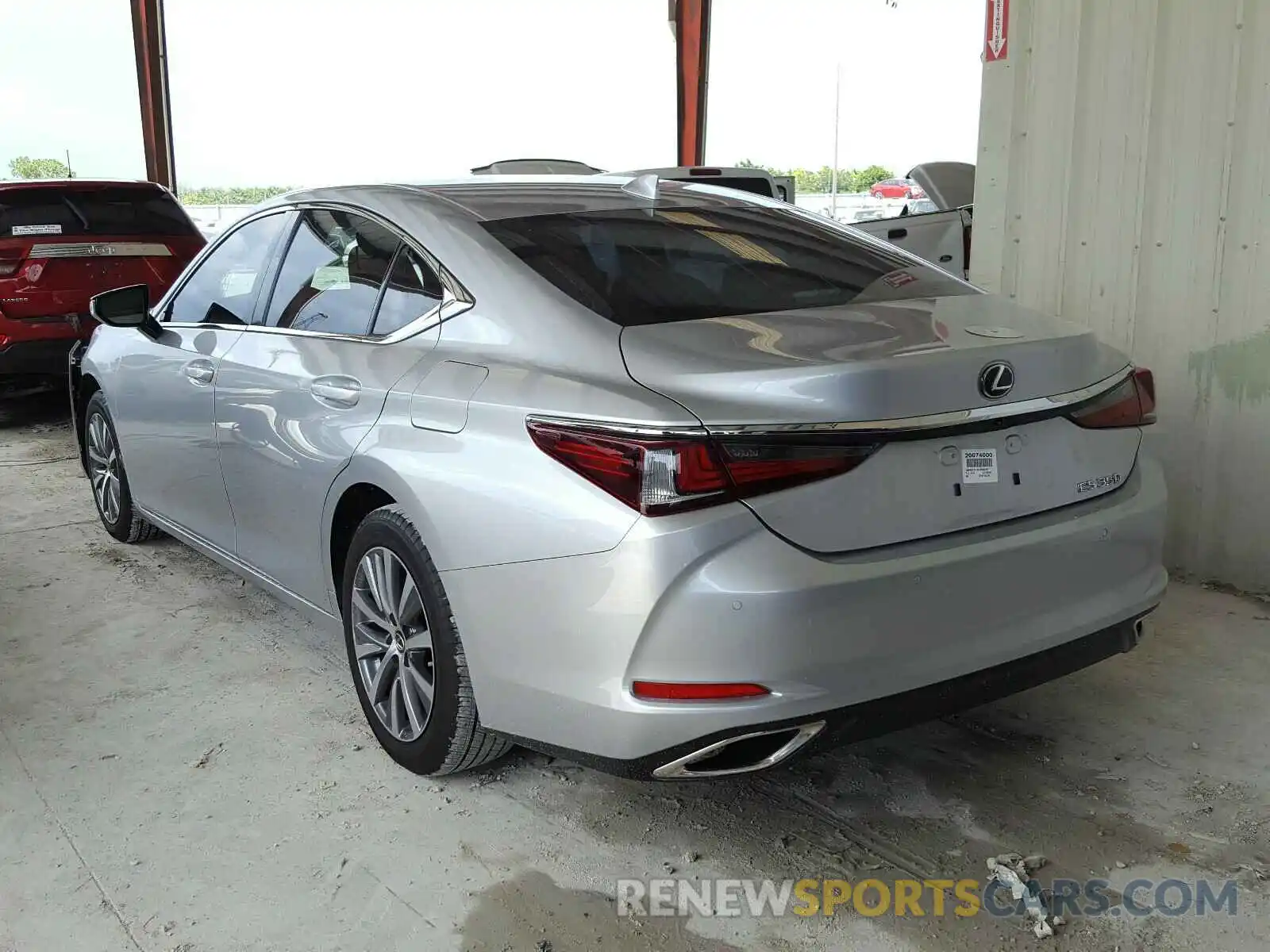 3 Photograph of a damaged car 58ADZ1B10LU053575 LEXUS ES350 2020