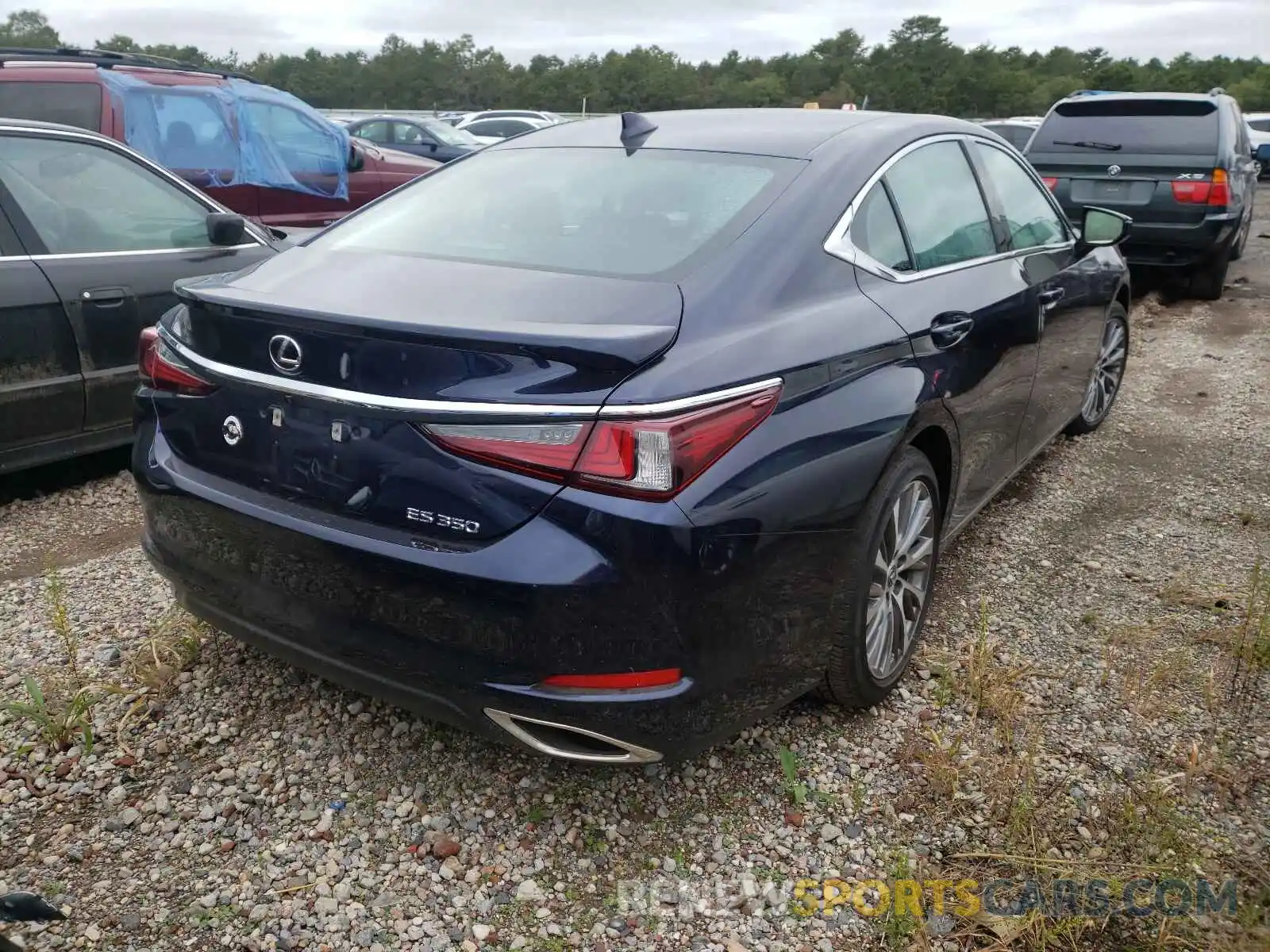 4 Photograph of a damaged car 58ADZ1B10LU067637 LEXUS ES350 2020